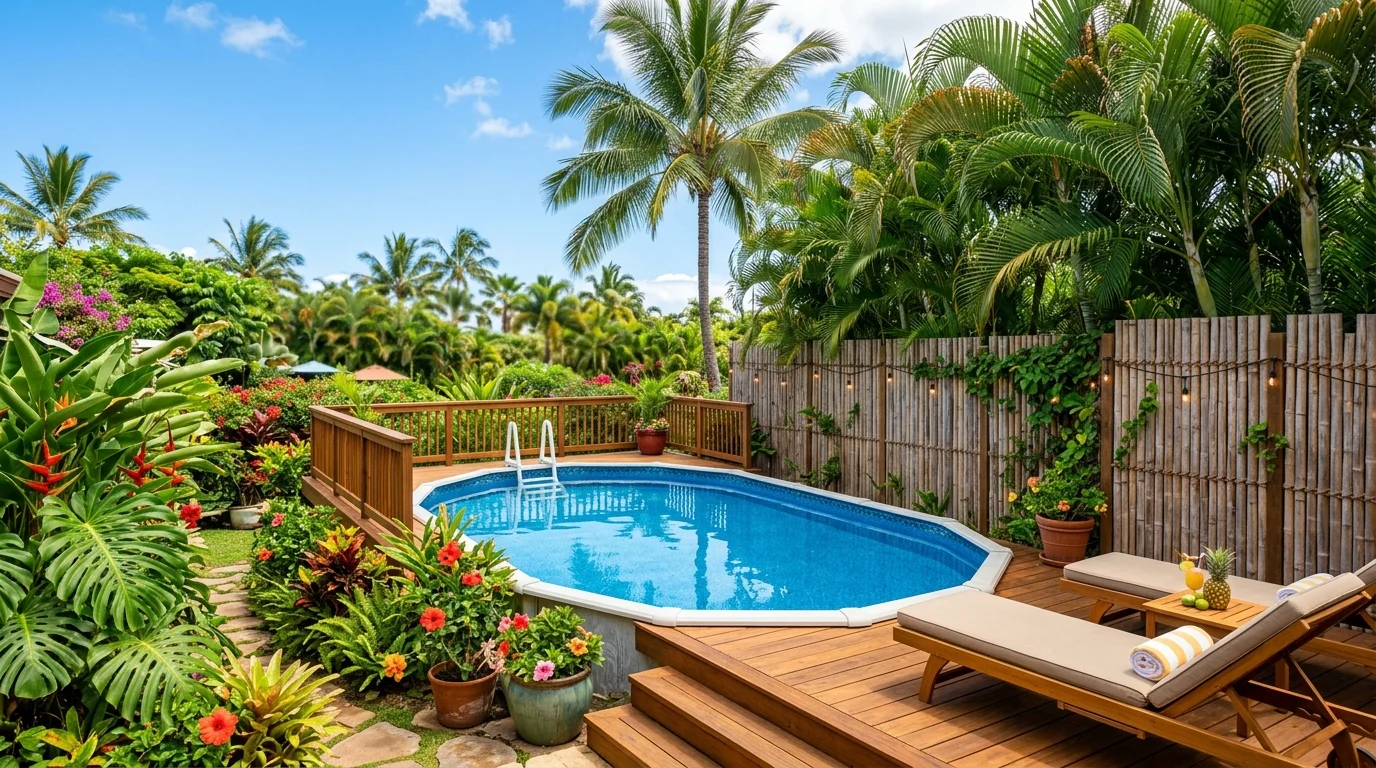 Pool With Lounge Zone